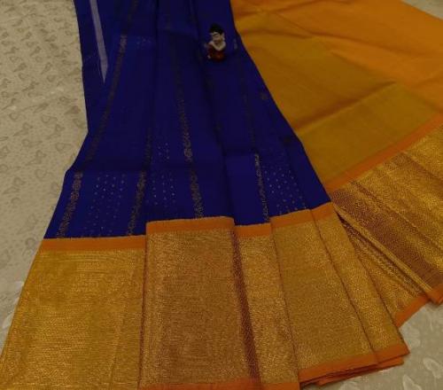 HF Zari Silk Pavadai 103 Cms x 270 Cms PKL6